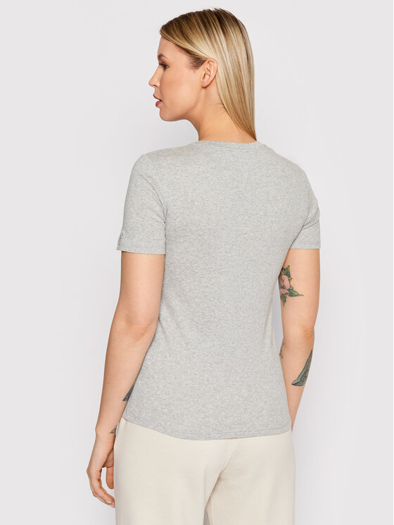 United Colors Of Benetton United Colors Of Benetton Marškinėliai 3GA2E4230 Pilka Regular Fit