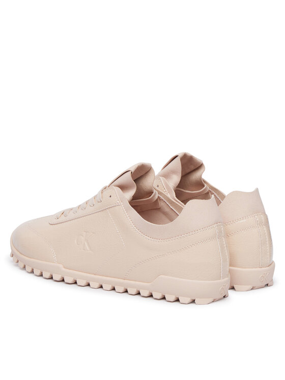 Calvin Klein Laisvalaikio batai Calvin Klein Low Profile Run Mg Pol Mix Mat HW0HW03284 Smėlio
