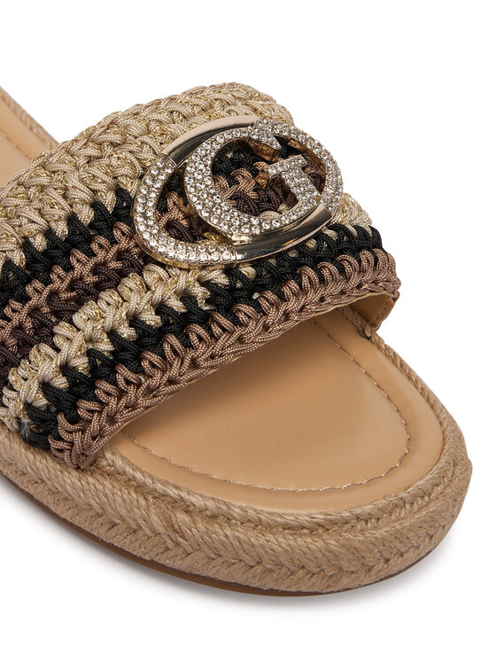 Guess Nazouváky Guess FLJKLI FAB03 Béžová