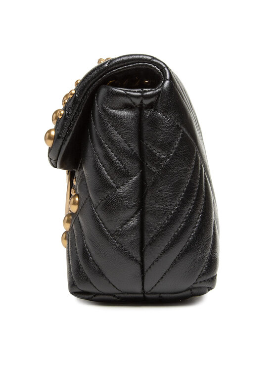 PINKO Táska Pinko Love Mini Puff Woven Studs Cl PE 21 PLTT 1P2259 Y6YW Fekete