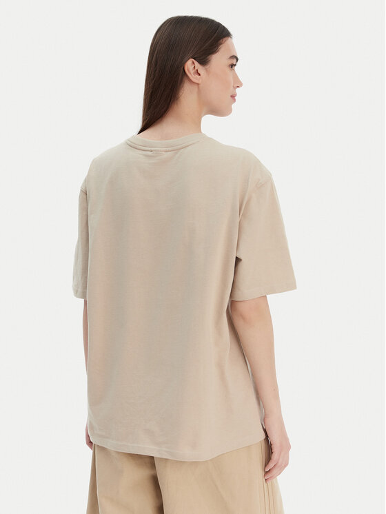 adidas adidas Camiseta Essentials Boyfriend KD1368 Beis Oversize