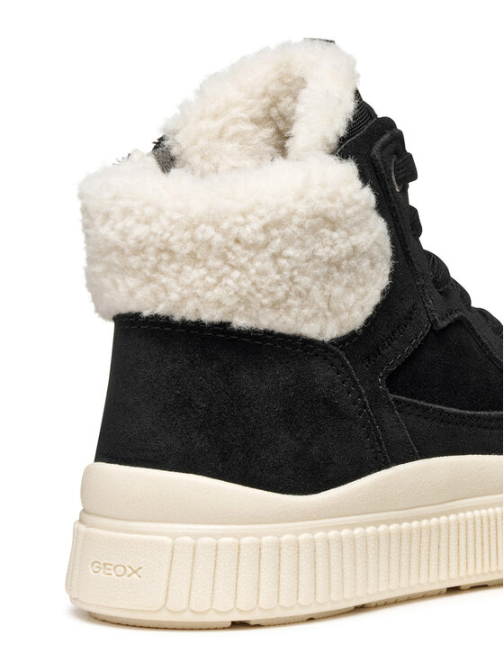 Geox Šnurovacia obuv Geox J Laquinny Wpf J56NFA 00022 C9999 S Čierna