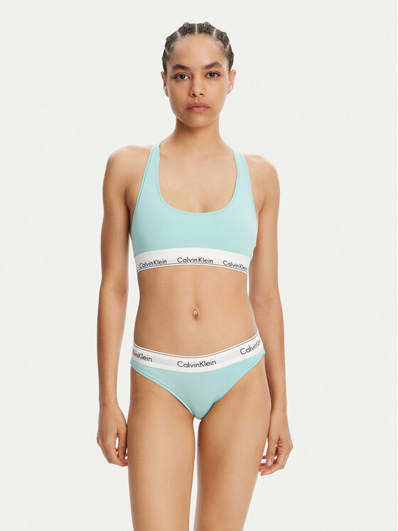 Calvin Klein Underwear Calvin Klein Underwear Top nedrček 0000F3785E Zelena