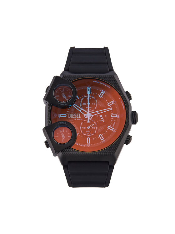 Diesel Годинник Diesel DZ7474 Чорний