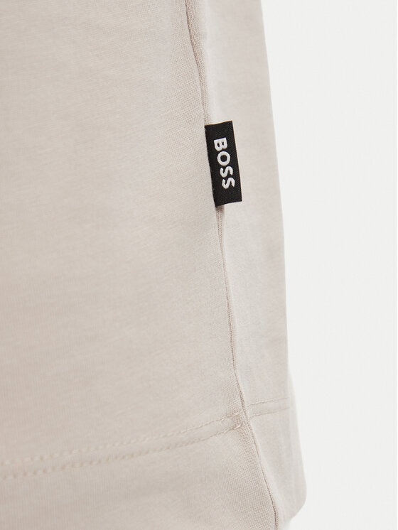 BOSS BOSS Camiseta Thompson 01 50468347 Beige claro Regular Fit