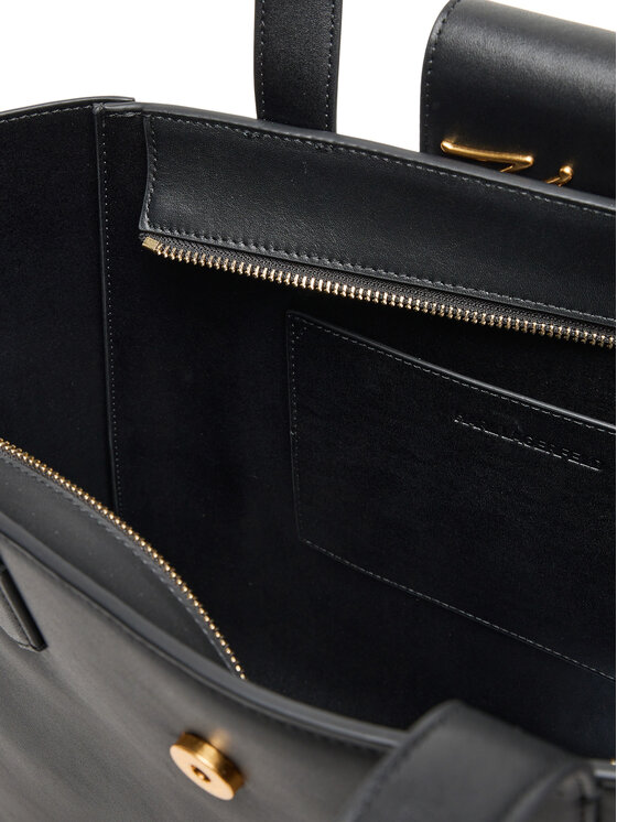 KARL LAGERFELD Kabelka KARL LAGERFELD A3W30133 Čierna