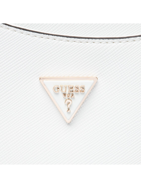 Guess Τσάντα Guess Alexie Top Zip Shoulder Bag HWVG84 16180 Λευκό