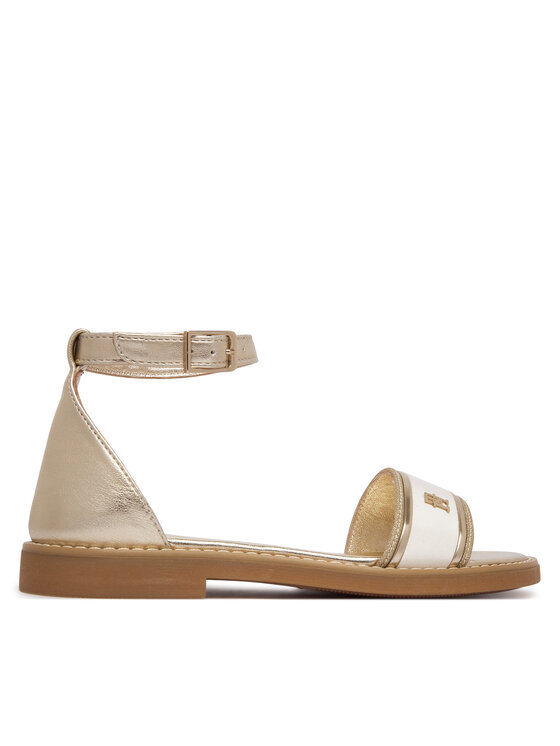 Tommy Hilfiger Сандали Tommy Hilfiger T4A2-34431-0517 S Златист