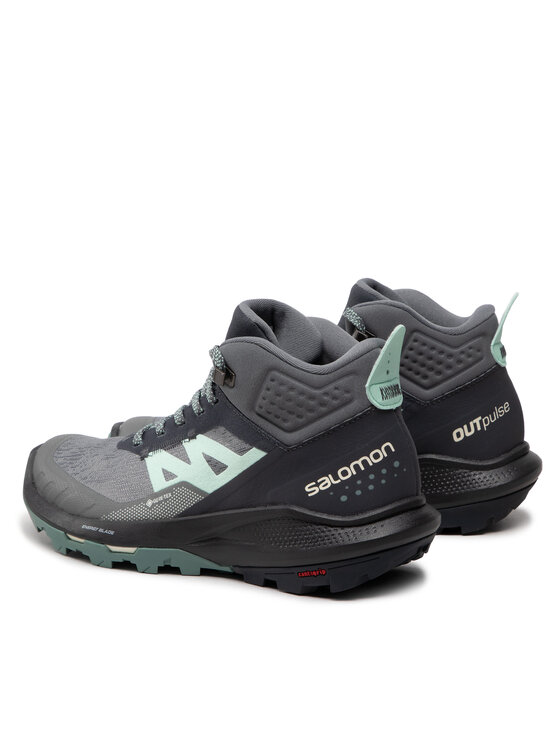 Salomon Трекінгові черевики Salomon Outpulse Mid Gtx W GORE-TEX 470672 20 V0 Сірий