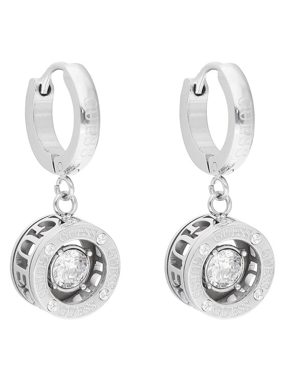 Guess Náušnice Guess JUBE01 463JW Strieborná