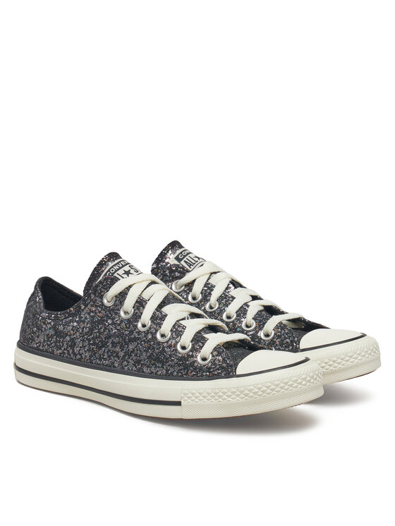 Converse Кеди Converse Chuck Taylor All Star Glitter A11138C 001 Чорний