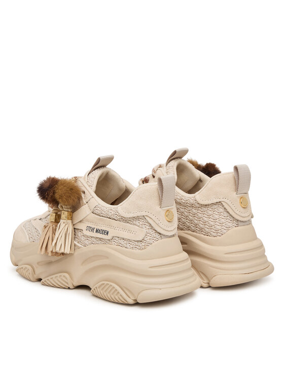 Steve Madden Sneakersy Steve Madden Possession-Ppe 11005732 Beżowy jasny