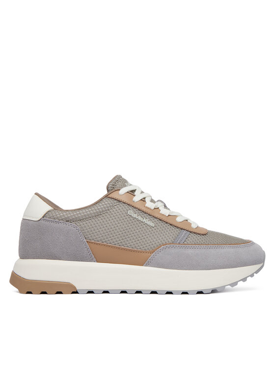 Calvin Klein Sneakersy Calvin Klein City Runner Laceup Ny-Rec Su HM0HM02215 Beżowy
