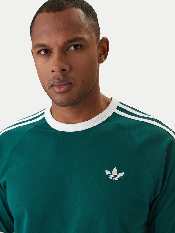 adidas adidas Футболка 3-Stripes KE3534 Зелений Regular Fit