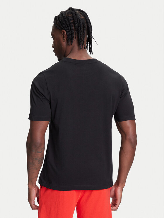 Kappa Kappa Футболка 351U8KW 005 Чорний Regular Fit