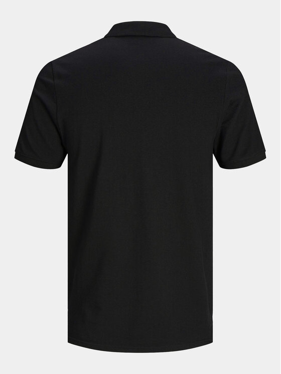 Jack & Jones Jack & Jones Polo majica Basic 12136516 Črna Slim Fit