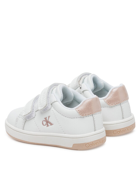 Calvin Klein Jeans Zapatillas Calvin Klein Jeans Low Cut VelCro V1A9-82007-1355X M Blanco