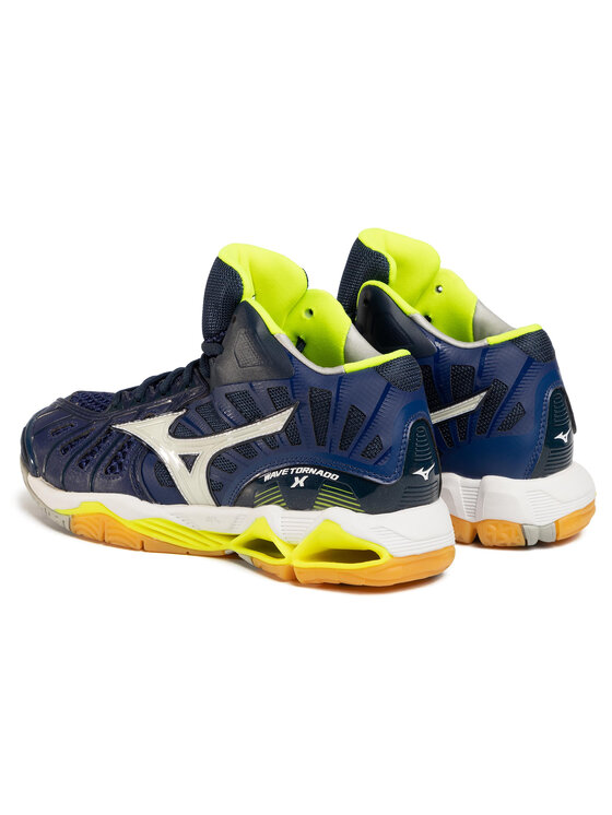 Mizuno Čevlji za telovadbo Mizuno Wave Tornado X Mid V1GA161771 Mornarsko modra
