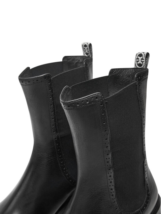 Coccinelle Kotníková obuv s elastickým prvkem Coccinelle Coccinellecampus E4 RID 11 02 01 Černá