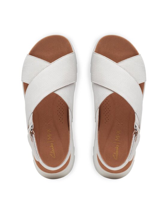 Clarks Sandały Clarks DashLite Wish 26171949 Beżowy