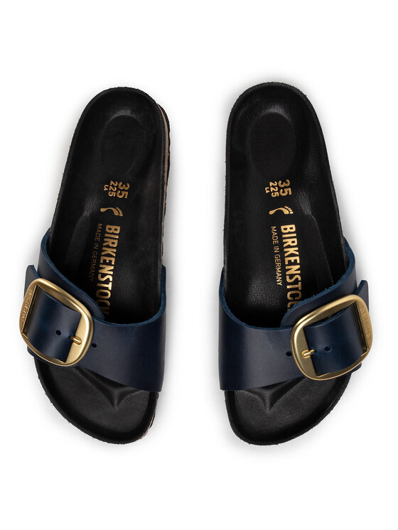 Birkenstock Šľapky Birkenstock Madrid Big Buckle 1012361 Tmavomodrá