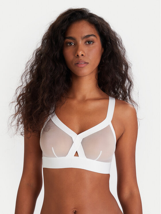 DKNY DKNY Besiūlė liemenėlė DK4084 Balta