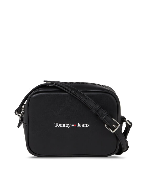 Tommy Jeans Ročna torba Tommy Jeans Camera Bag AW0AW15029 Črna