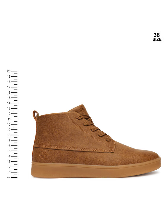 Calvin Klein Trzewiki Calvin Klein V3X4-83458-0315 D Brązowy