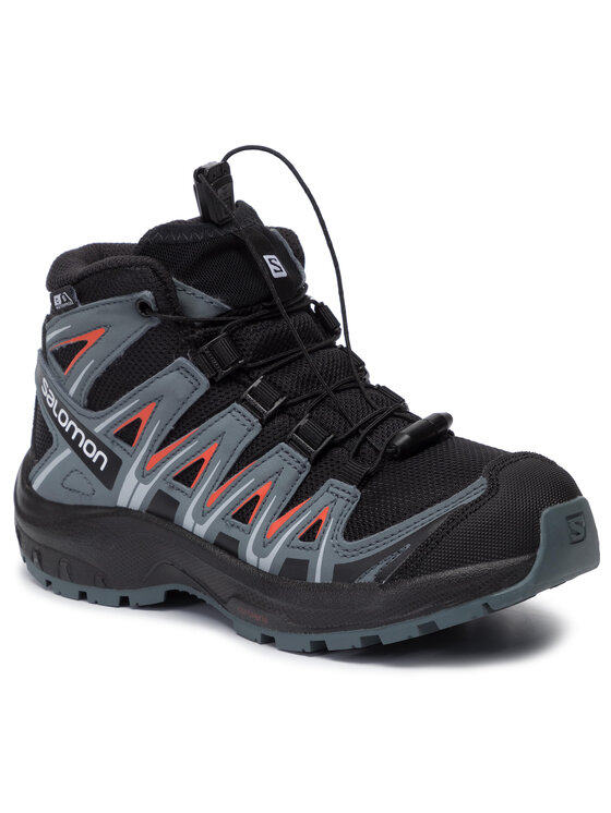 Salomon Trekking čevlji Salomon Xa Pro 3D Mid CSWP J 406512 Črna