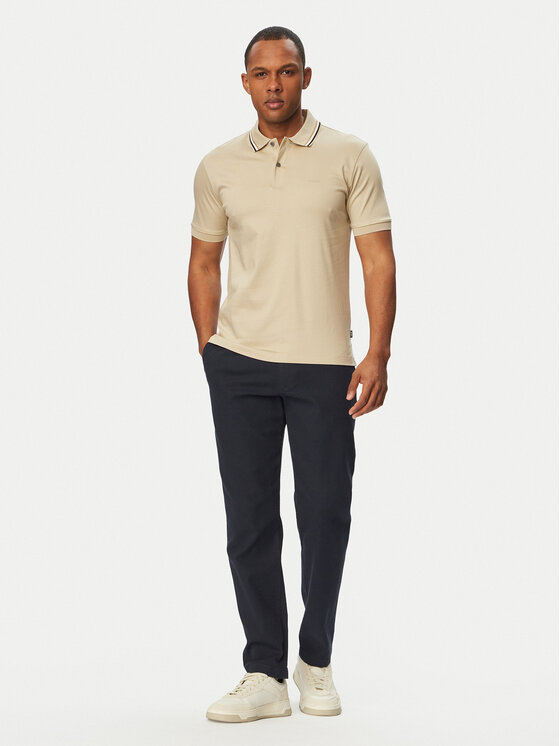 BOSS BOSS Polo Penrose 38 50469360 Beis Slim Fit