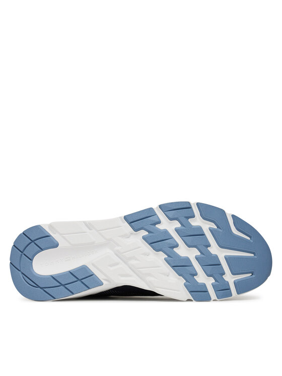 Tommy Hilfiger Sneakersy Tommy Hilfiger Modern Comfort Run Knit FM0FM05524 Tmavomodrá
