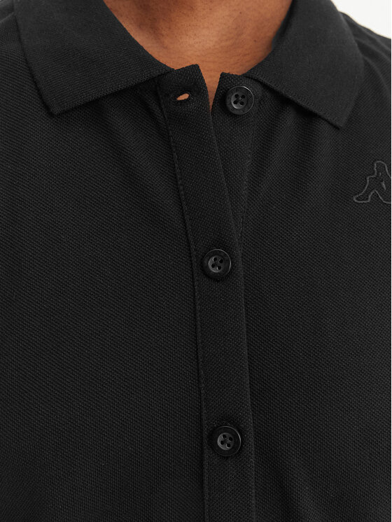 Kappa Kappa Vestido diario Ivanka 332D7MW Negro Regular Fit