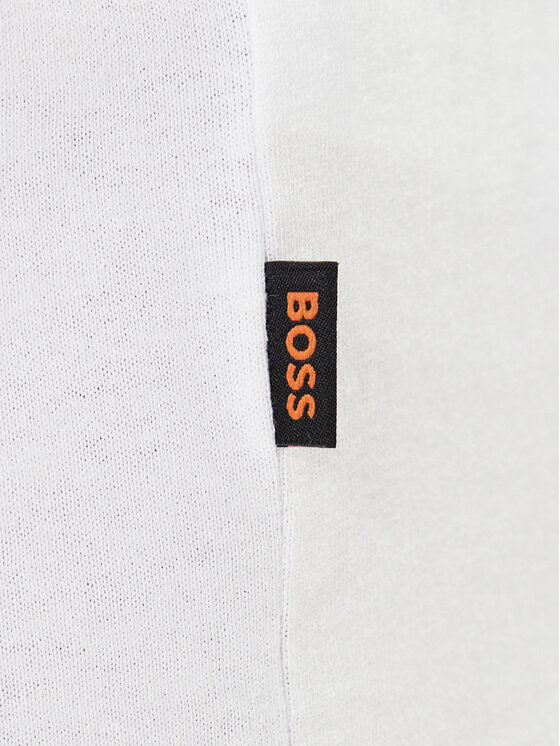 BOSS BOSS Camiseta Te_Voyage 50546370 Blanco Relaxed Fit
