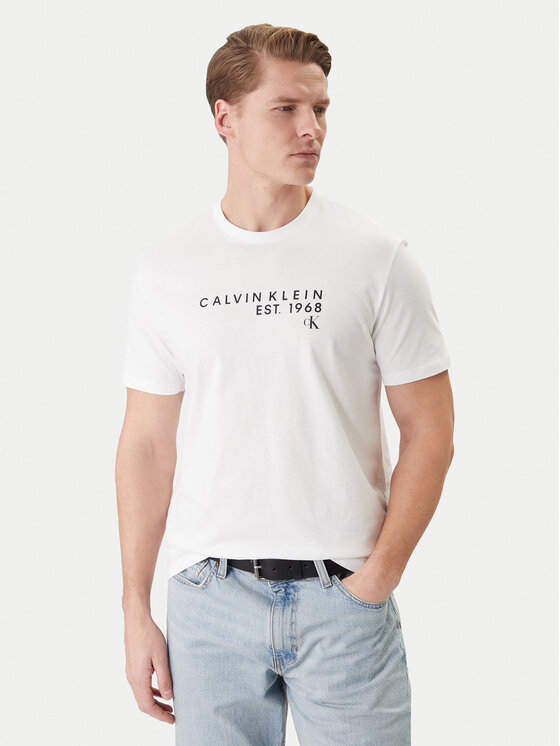 Calvin Klein Jeans Calvin Klein Jeans Camiseta LV04RF800G Blanco Classic Fit