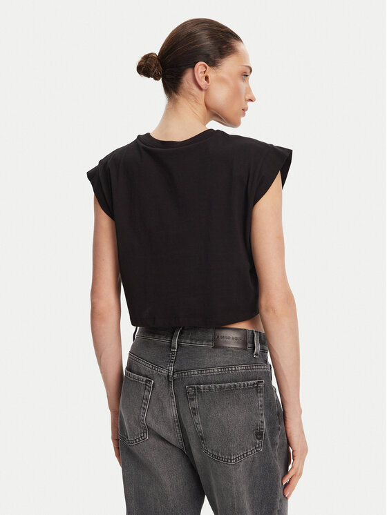 TWINSET TWINSET Футболка 251TT2043 Чорний Regular Fit