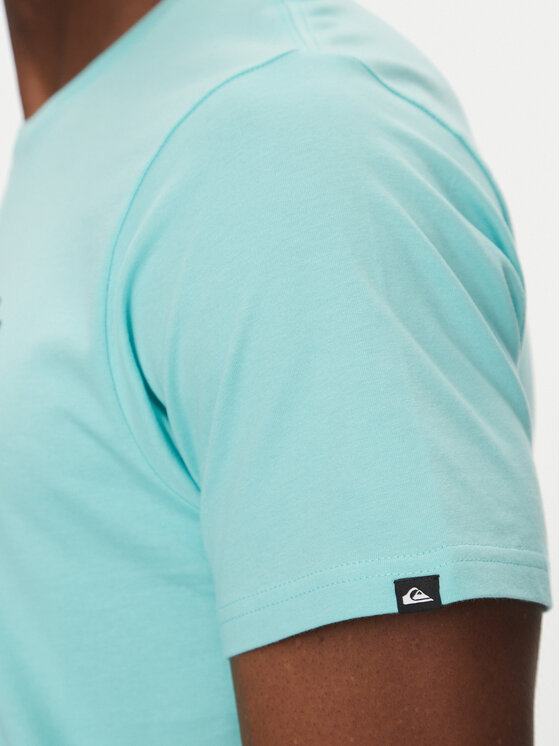 Quiksilver Quiksilver Футболка EQYZT08065 Бірюзовий Regular Fit