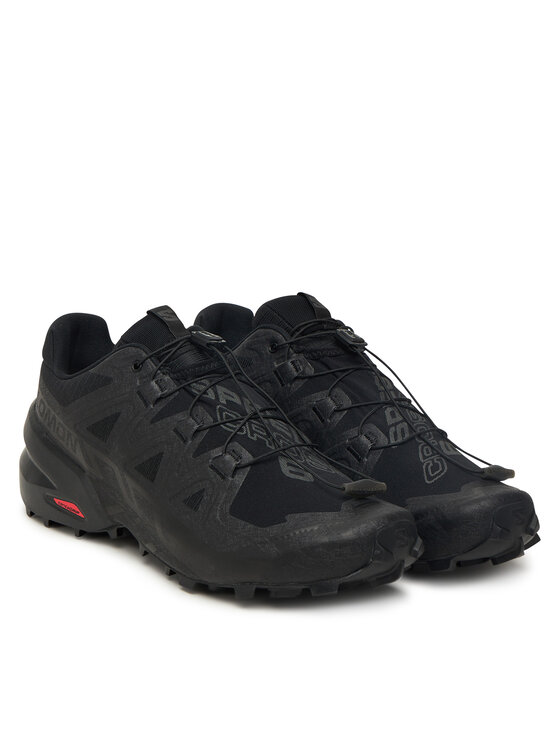 Salomon Buty do biegania Salomon Speedcross 6 Wide L41744000 Czarny