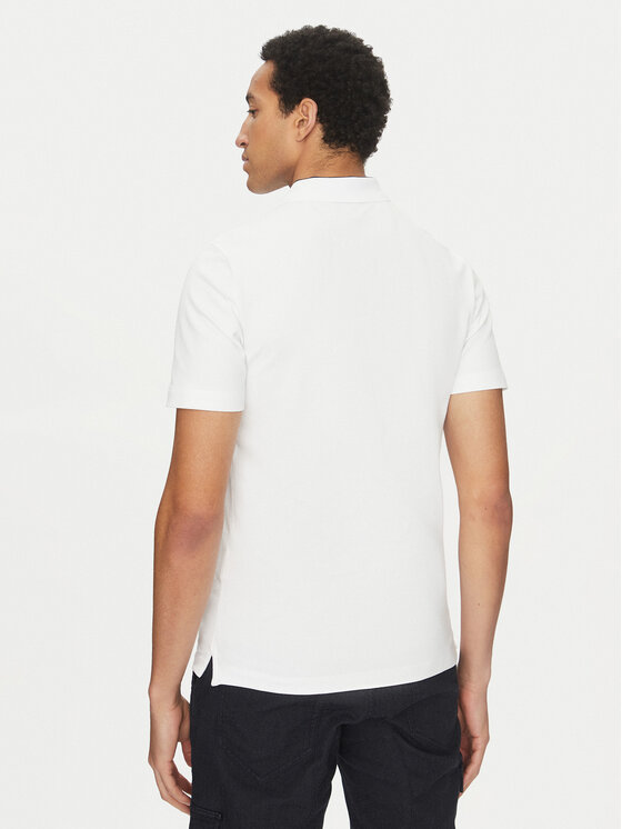 Guess Guess Поло M5GP60 K7O64 Білий Slim Fit