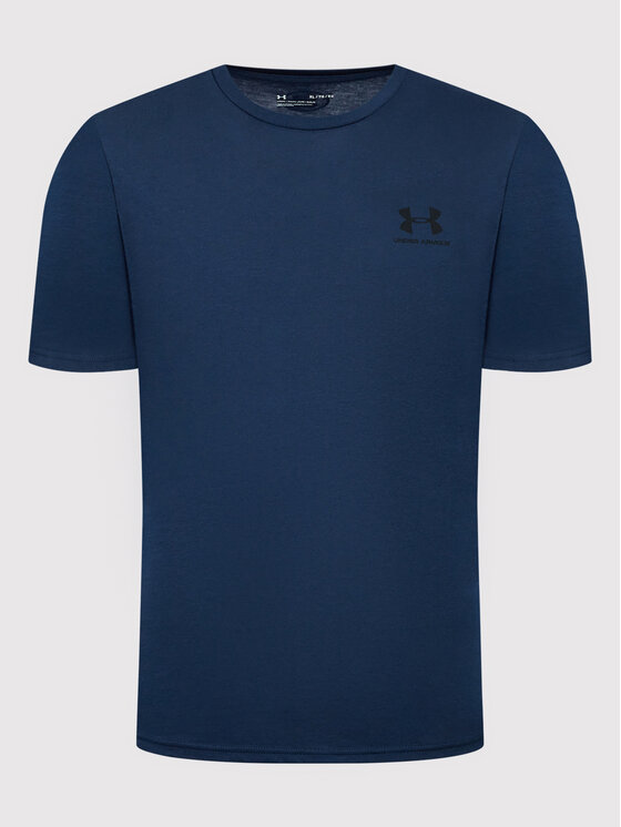 Under Armour Under Armour T-Shirt Ua Sportstyle 1326799 Σκούρο μπλε Loose Fit