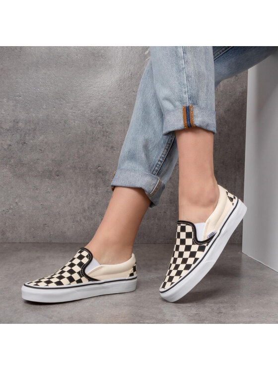 Vans Tenisenes Vans Classic Slip-On VN000EYEBWW1 Écru