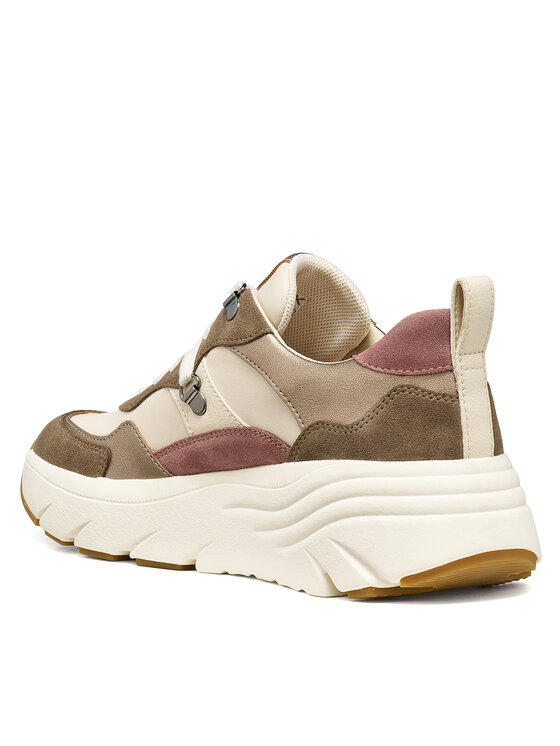 Geox Sneakersy Geox D Diamanta D36UFE 022NF C1467 Sivá