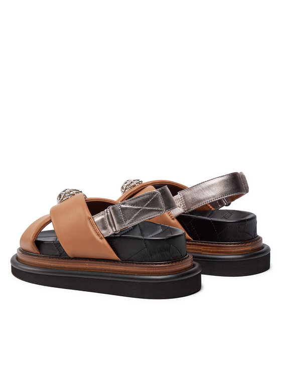 Kurt Geiger Sandály Kurt Geiger 9992248109 Hnědá