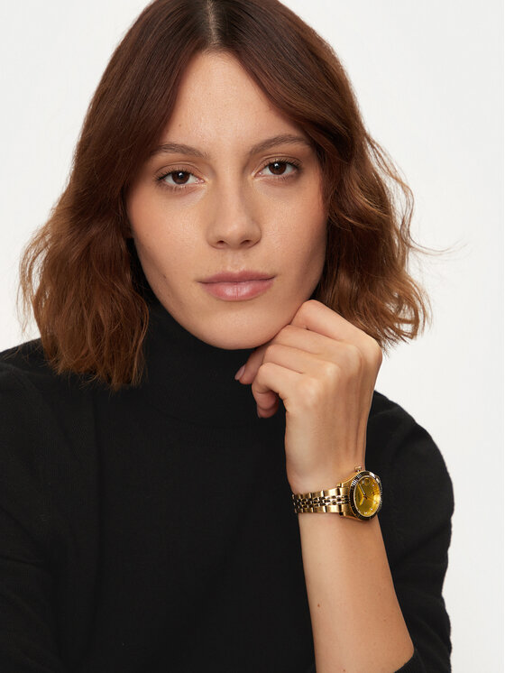 Fossil Pulkstenis Fossil Scarlette ES5338 Zelta