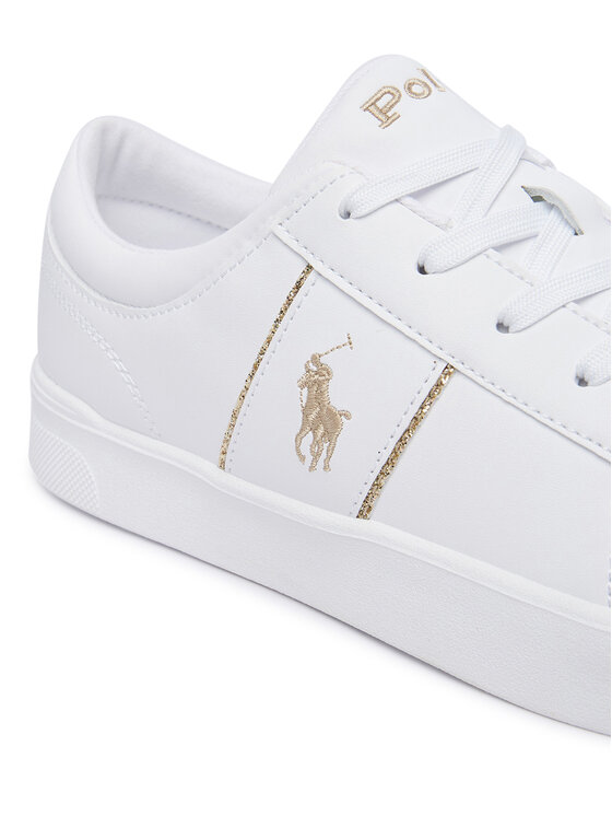 Polo Ralph Lauren Снікерcи Polo Ralph Lauren RL03875101 Білий