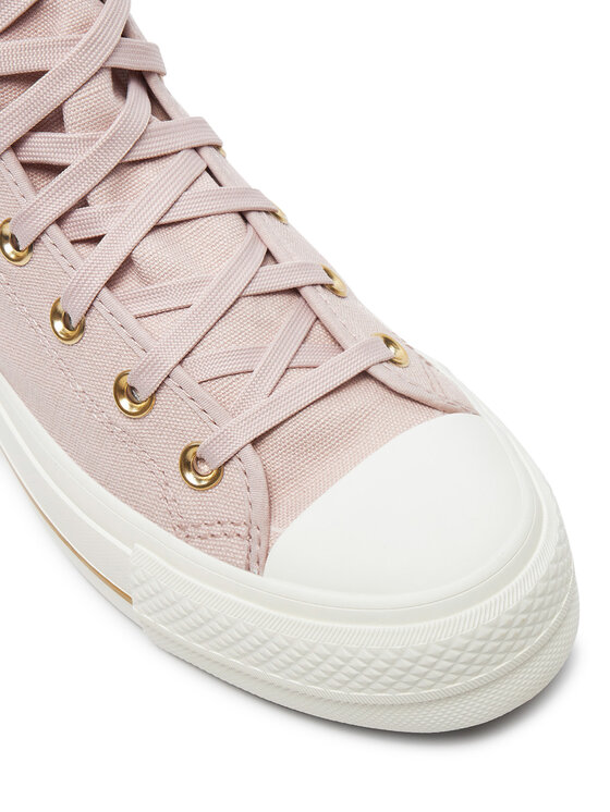 Converse Bambas Converse Chuck Taylor All Star Lift Platform Tailored Lines A10431C Rosa