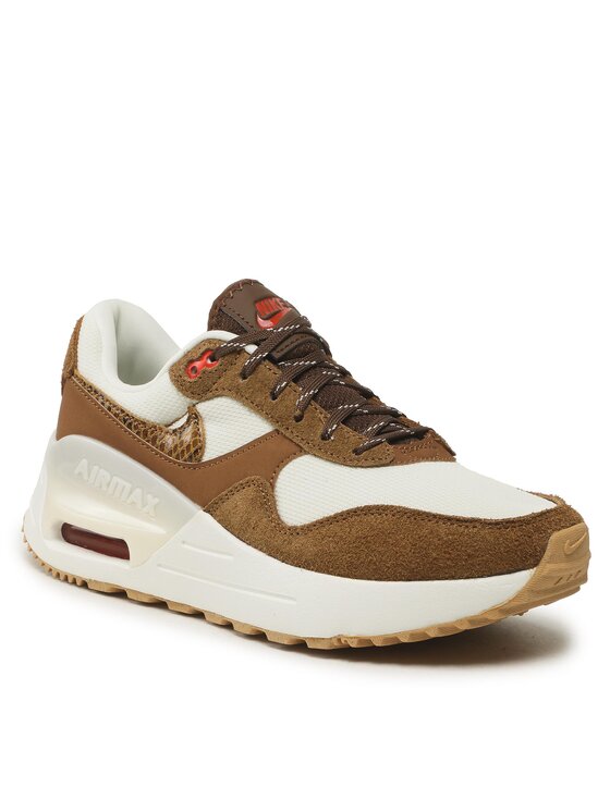 Nike Снікерcи Nike Air Max System Se DX9504 100 Коричневий