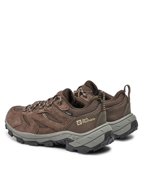 Jack Wolfskin Трекінгові черевики Jack Wolfskin Vojo Tour Texapore Low M A62070 Коричневий