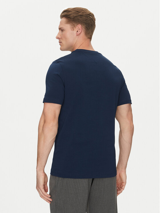Tommy Hilfiger Tommy Hilfiger Camiseta Color Photo Print MW0MW38615 Azul marino Regular Fit