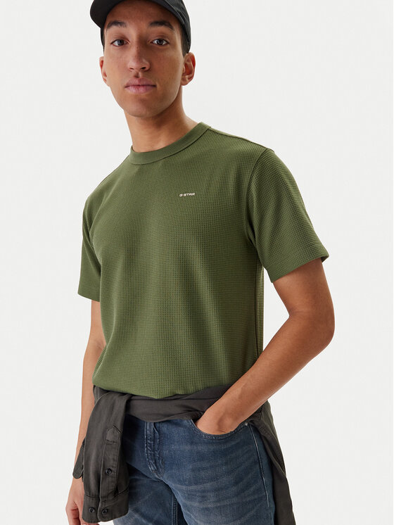 G-Star Raw G-Star Raw Camiseta D28609-E383 Verde Regular Fit