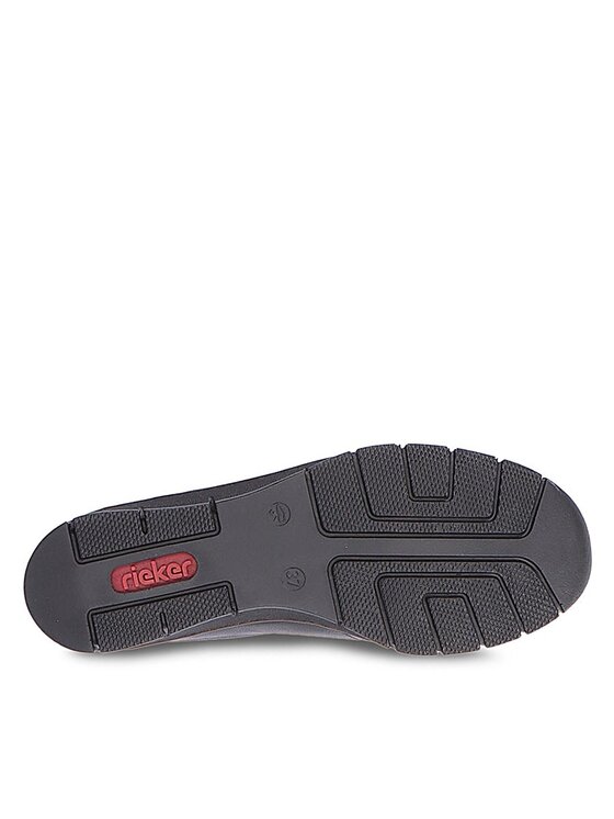 Rieker Półbuty Rieker 53783-00 Czarny